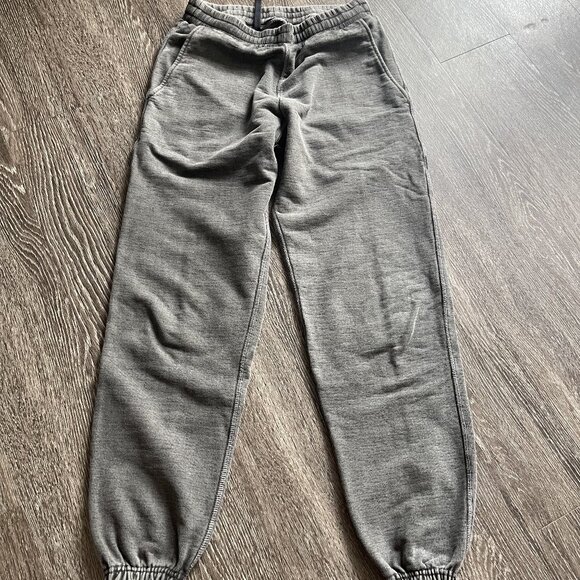 Cole Buxton Heavyweight Sweatpants in Washed Black Size M - Picture 1 of 2